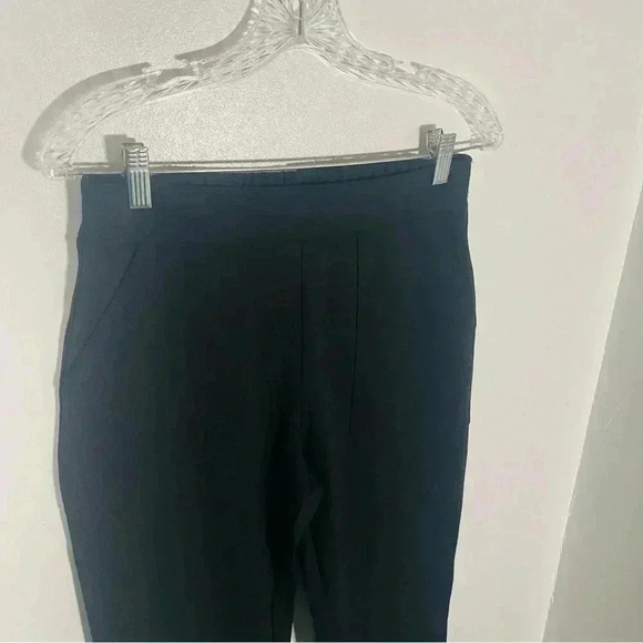SPANX The Perfect Pant Ankle Joggers Classic Black Ponte Knit Neutral Casual - Picture 6 of 7